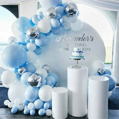 104PCS Blue Balloon Arch Kit Set Garland Birthday Wedding Baby Shower Party Decor Payday Deals