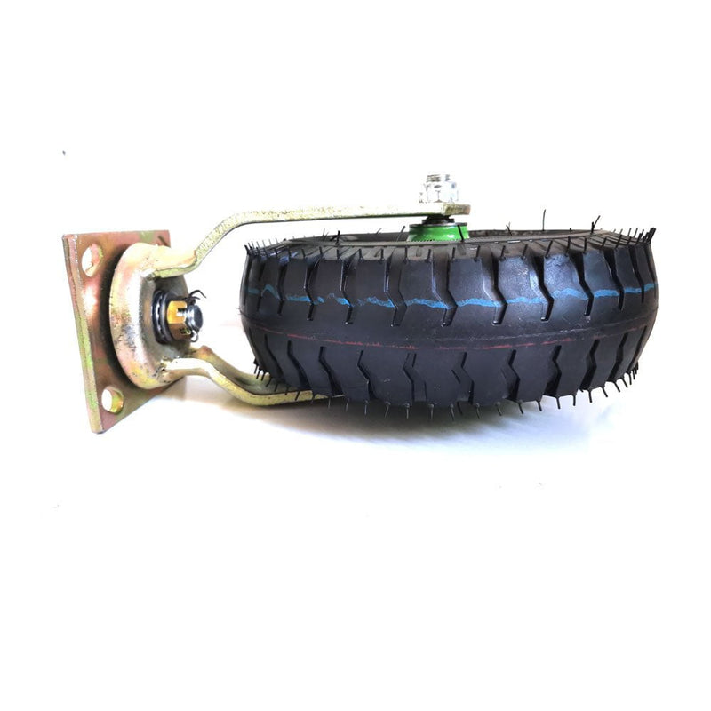 10Inch Swivel Castor Caster Pneumatic Tyres Tyre Wheels Trolley Cart Wheelbarrow Payday Deals