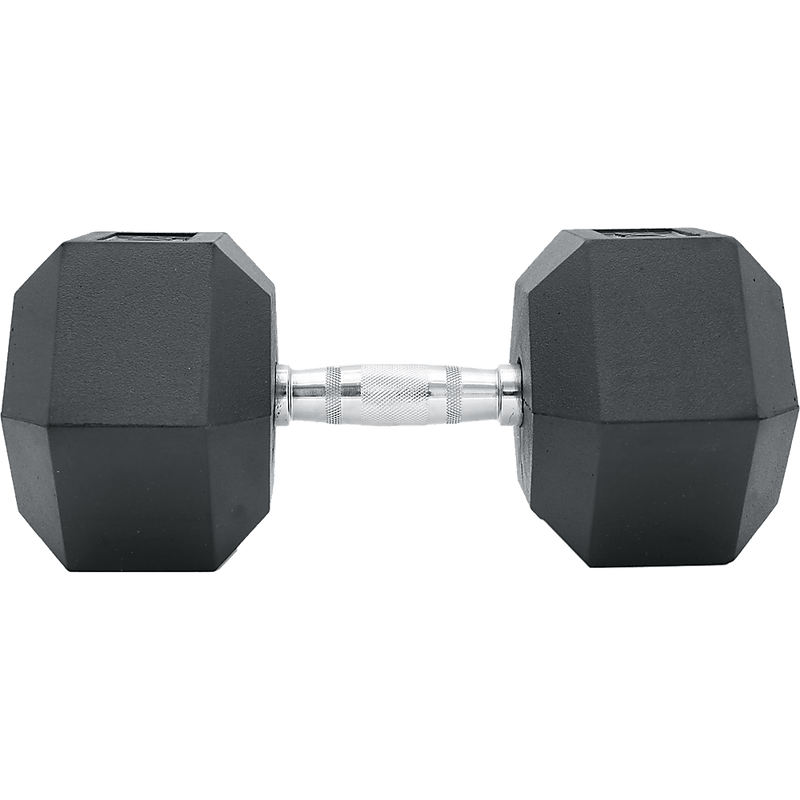 10KG Commercial Rubber Hex Dumbbell Gym Weight Payday Deals