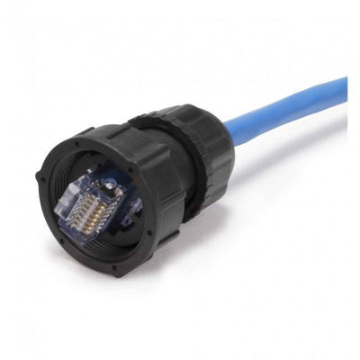 10M Cat6 IP67 25.4mm RJ45 Male-Male