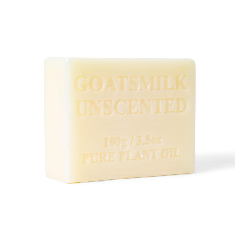 10x 100g Goats Milk Soap Bars -Unscented For Sensitive Pure Australian Skin Care Payday Deals