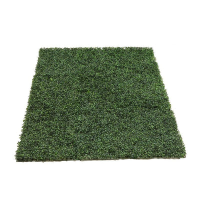 10x Artificial Boxwood Hedge Fake Vertical Garden Green Wall Mat Fence Outdoor Payday Deals