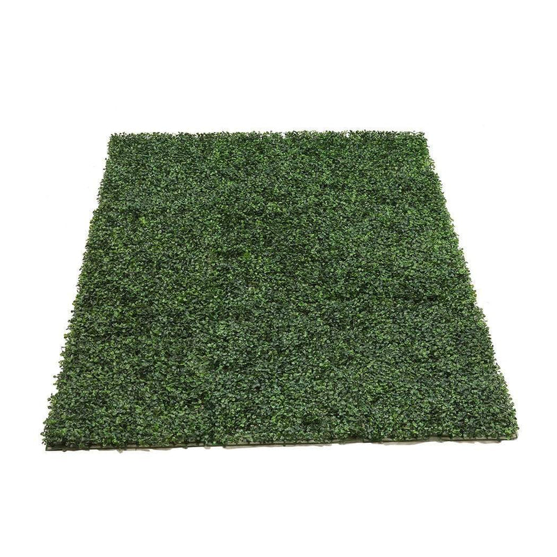 10x Artificial Boxwood Hedge Fake Vertical Garden Green Wall Mat Fence Outdoor Payday Deals