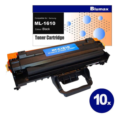 10x Blumax Alternative for Samsung ML-1610 Black Toner Cartridges