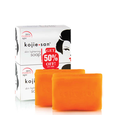 10x Kojie San Soap Bars - 135g Skin Lightening Kojic Acid Natural Original Bar Payday Deals