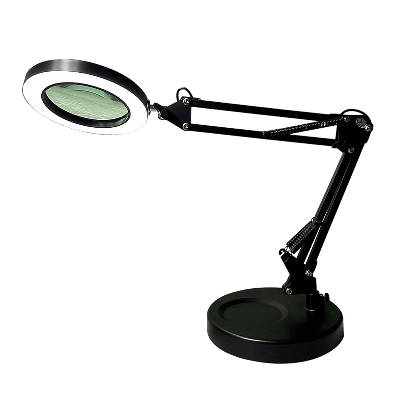 10X Magnifying Glass Desk Light Magnifier LED Lamp Reading Lamp With Base Payday Deals