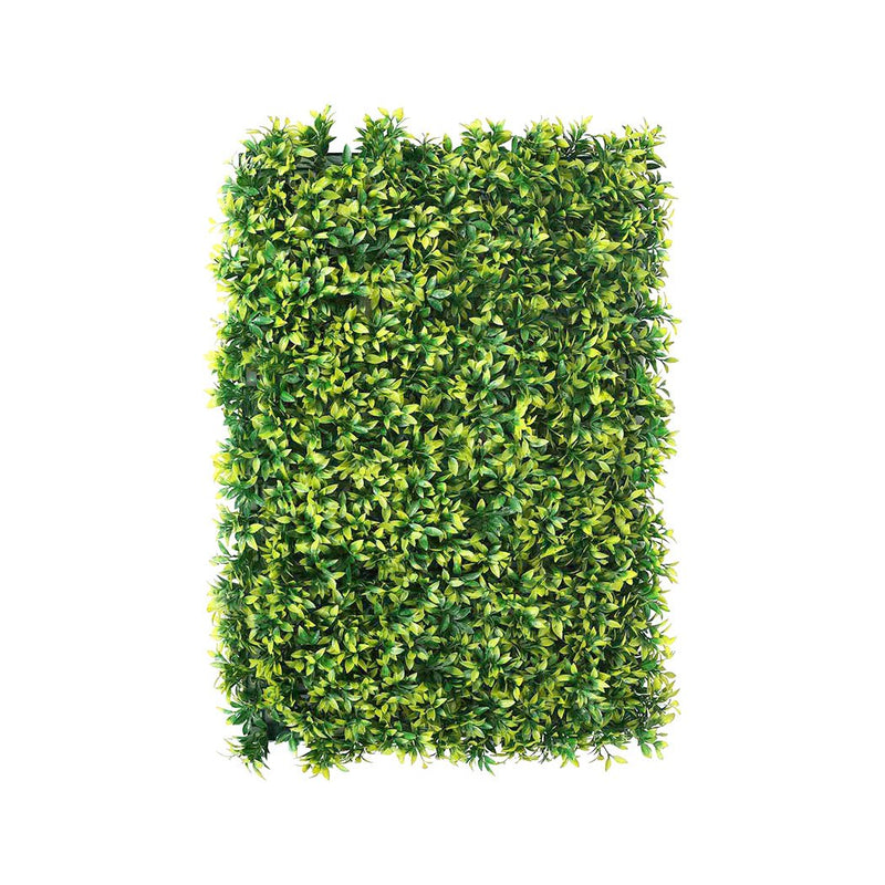 10x Marlow Artificial Boxwood Hedge Fence Fake Vertical Garden Green Outdoor Payday Deals