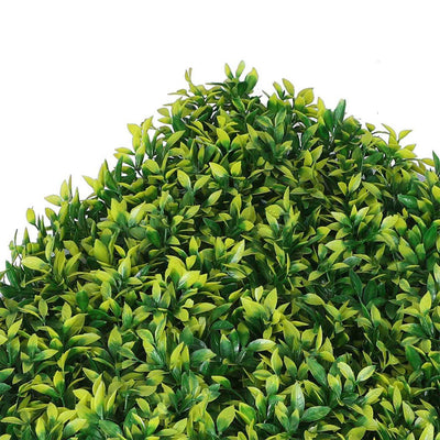 10x Marlow Artificial Boxwood Hedge Fence Fake Vertical Garden Green Outdoor Payday Deals