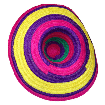 10x Mexican SOMBRERO Fancy Dress Straw Party Costume Hat Cap Spanish BULK Payday Deals