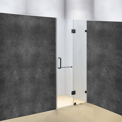 110 x 200cm Wall to Wall Frameless Shower Screen 10mm Glass By Della Francesca Payday Deals