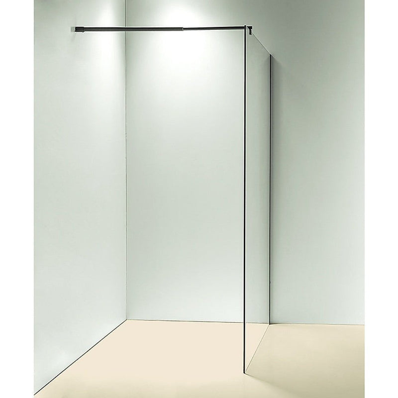 1100 x 2000mm Frameless 10mm Safety Glass Shower Screen Payday Deals