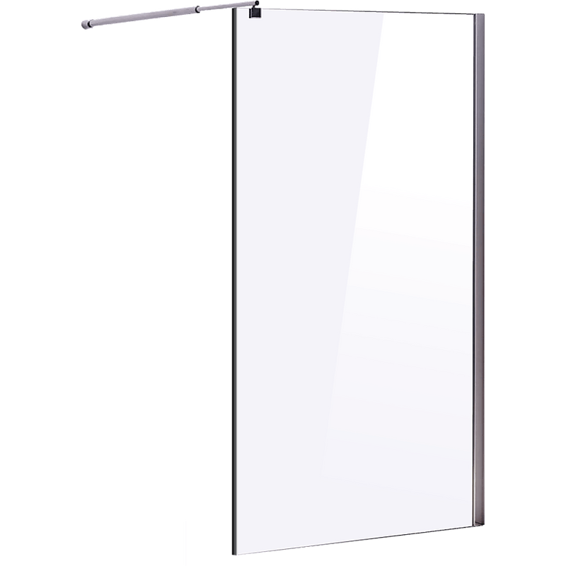 1100 x 2000mm Frameless 10mm Safety Glass Shower Screen Payday Deals