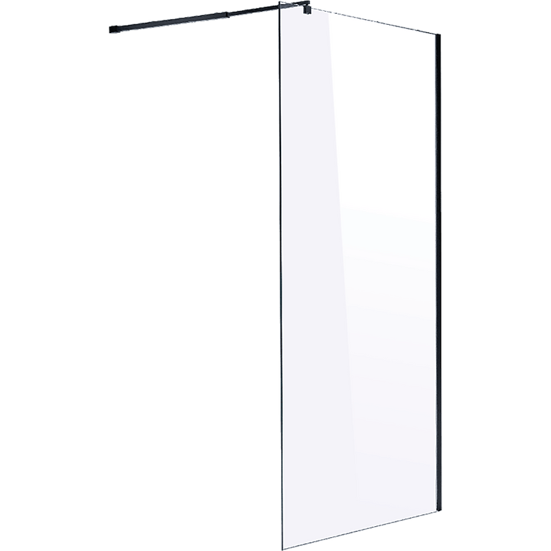 1100 x 2000mm Frameless 10mm Safety Glass Shower Screen Payday Deals