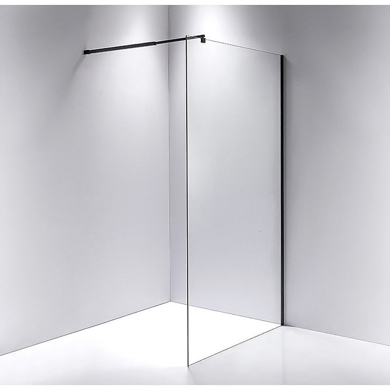 1100 x 2000mm Frameless 10mm Safety Glass Shower Screen Payday Deals