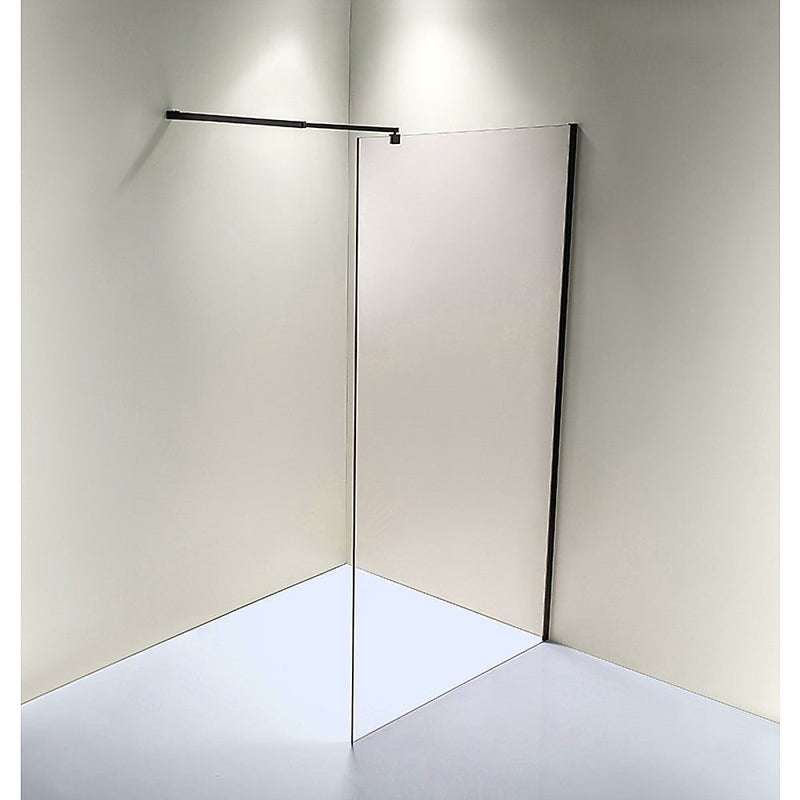 1100 x 2000mm Frameless 10mm Safety Glass Shower Screen Payday Deals