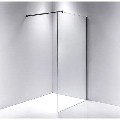 1100 x 2100mm Frameless 10mm Safety Glass Shower Screen Payday Deals