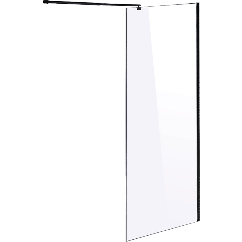 1100 x 2100mm Frameless 10mm Safety Glass Shower Screen Payday Deals