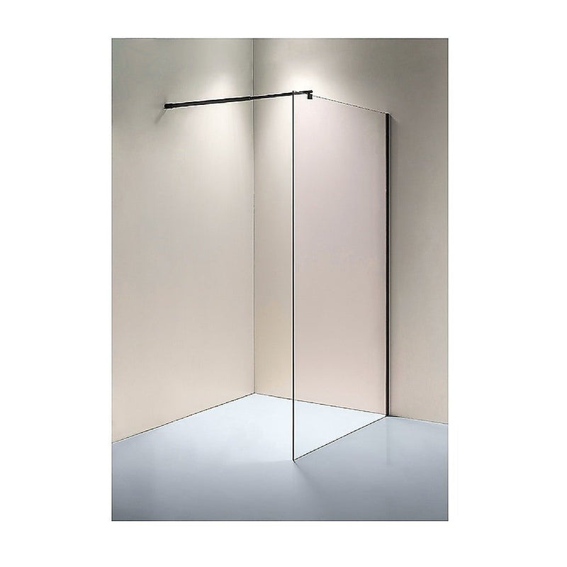 1100 x 2100mm Frameless 10mm Safety Glass Shower Screen Payday Deals