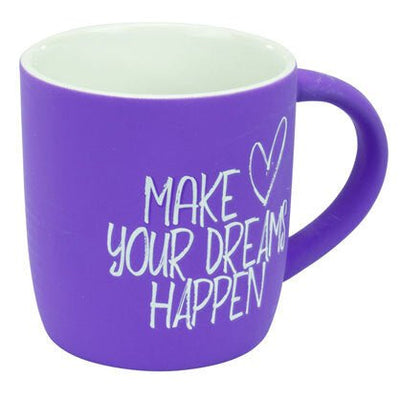 Curtis & Wade Make Your Dreams Happen Inspiration Novelty Coffee Cup Mug