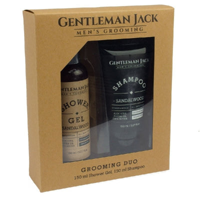 Gentleman Jack Mens Grooming Kit Shower Gel Shampoo Gift Pack Set