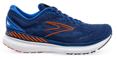Brooks Men's Glycerin GTS 19 Sneakers Shoes Athletic Running - Blue/Orange