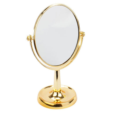 Lulu Grace Mirror Oval Gold 13cm x 17cm