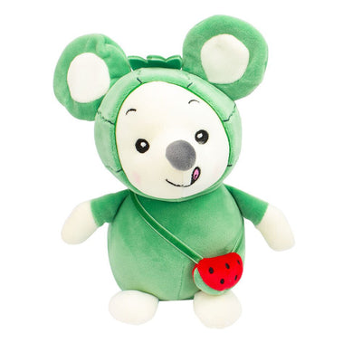 Soft Toys Stuffed Mouse Green 24cm