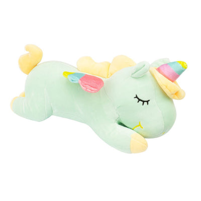 Soft Toys Stuffed Unicorn Green 34cm