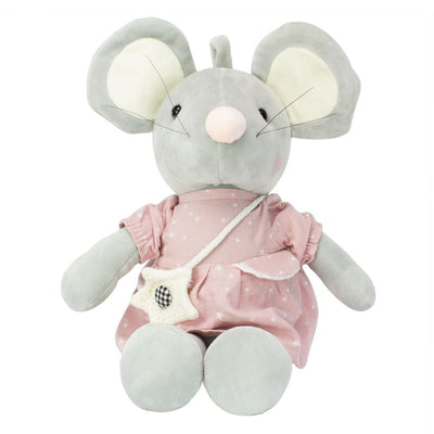 Soft Stuffed Toy Animal Plush Huggable Play Mouse 31 Cm Girl Multi Colours
