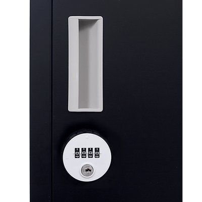 12-Door Locker for Office Gym Shed School Home Storage - 4-Digit Combination Lock Payday Deals