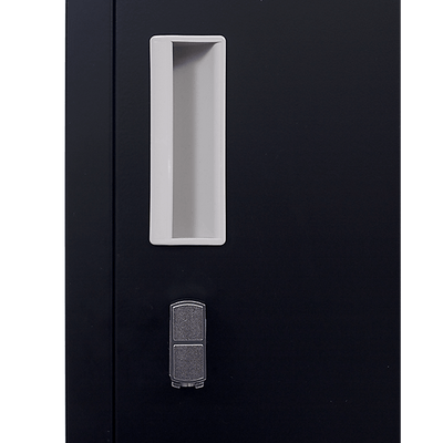 12-Door Locker for Office Gym Shed School Home Storage - Padlock-operated Payday Deals