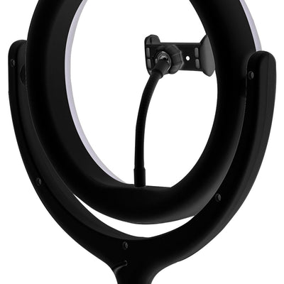 12'' LED Ring Light with Tripod Stand Phone Holder Dimmable Selfie Studio Lamp Black Payday Deals