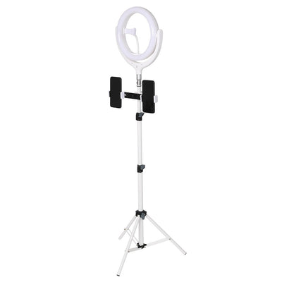 12'' LED Ring Light with Tripod Stand Phone Holder Dimmable Selfie Studio Lamp White Payday Deals