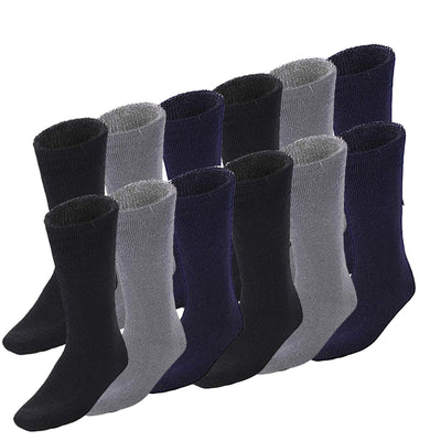 12 Pairs BAMBOO SOCKS Men's Heavy Duty Premium Thick Work Socks Cushion BULK Payday Deals