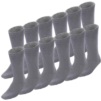 12 Pairs BAMBOO SOCKS Men's Heavy Duty Premium Thick Work Socks Cushion BULK Payday Deals