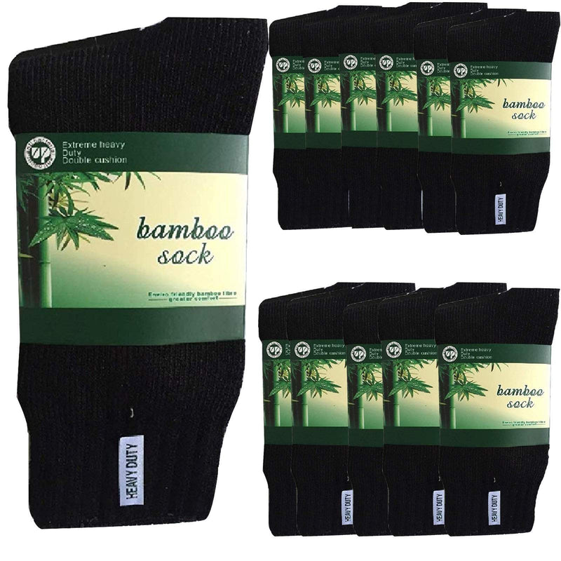 12 Pairs BAMBOO SOCKS Men&