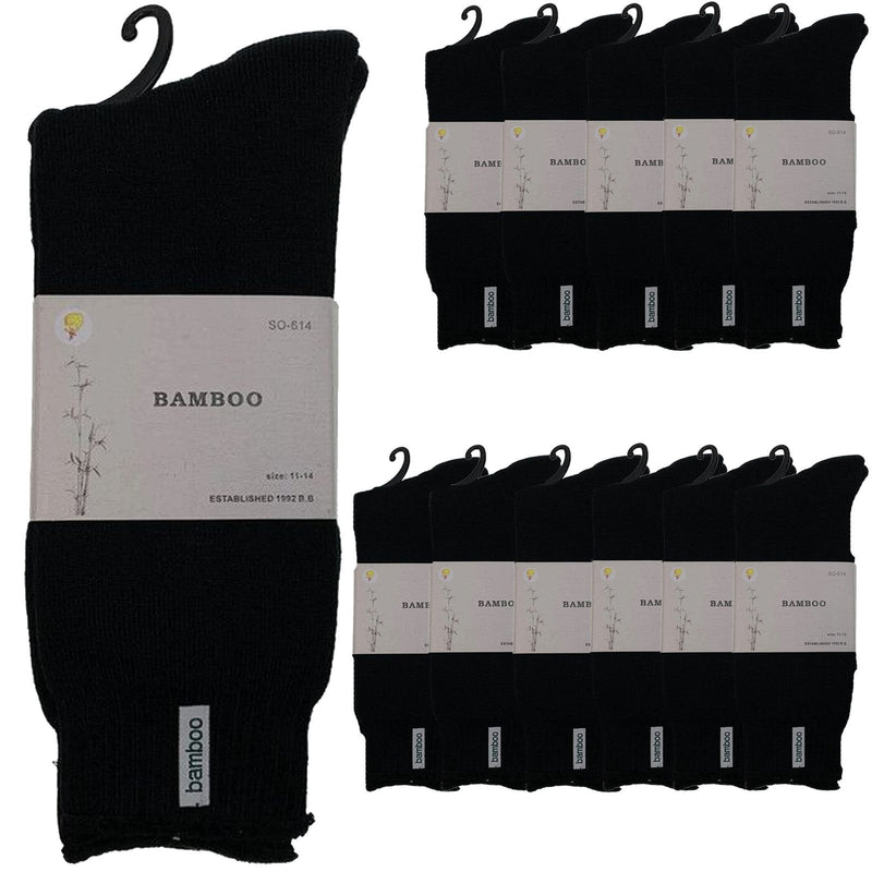 12 Pairs PREMIUM BAMBOO SOCKS Men&