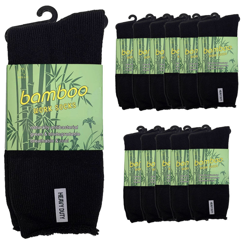 12 Pairs PREMIUM BAMBOO SOCKS Men&