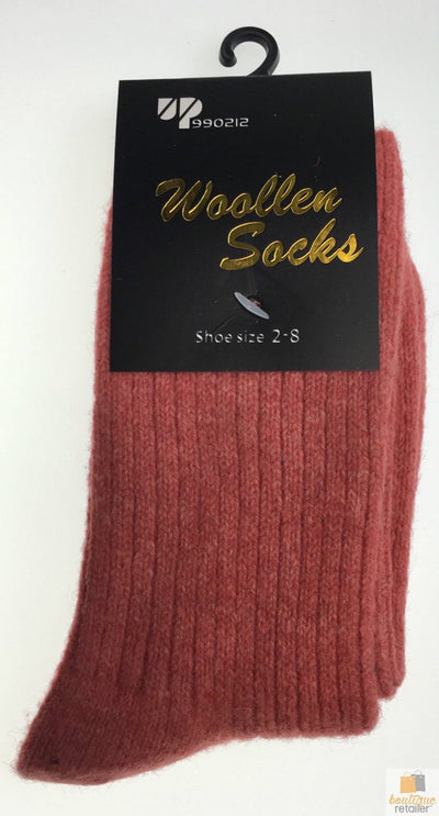 12 Pairs WOOL BLEND SOCKS Ladies Womens Thick Soft Work Thermal Warm Winter BULK Payday Deals