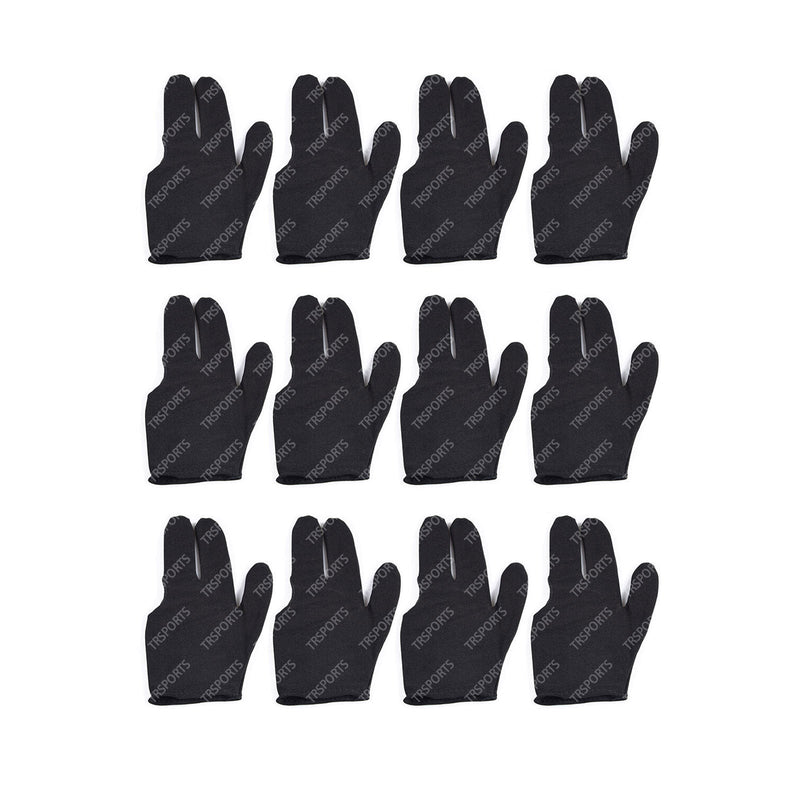 12 PCS POOL SNOOKER BILLIARDS GLOVES LEFT / RIGHT HAND Payday Deals