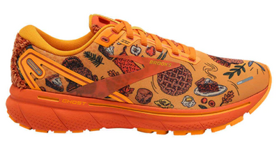Brooks Women's Ghost 14 Sneakers Shoes Running Thanksgiving Edition - Orange