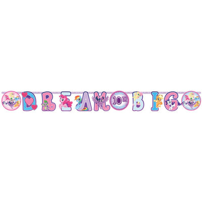 My Little Pony Friendship Adventures Add An Age Letter Banner