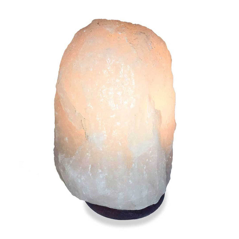 12V 12W 1-2Kg Himalayan White Salt Lamp Crystal Rock Natural Shape Unique Lamps Payday Deals