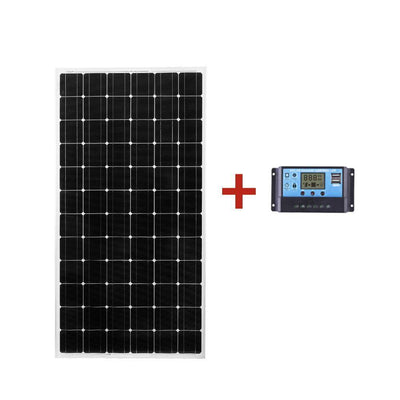 12V 250W Mono Solar Panel Kit Camping Power Battery Charging