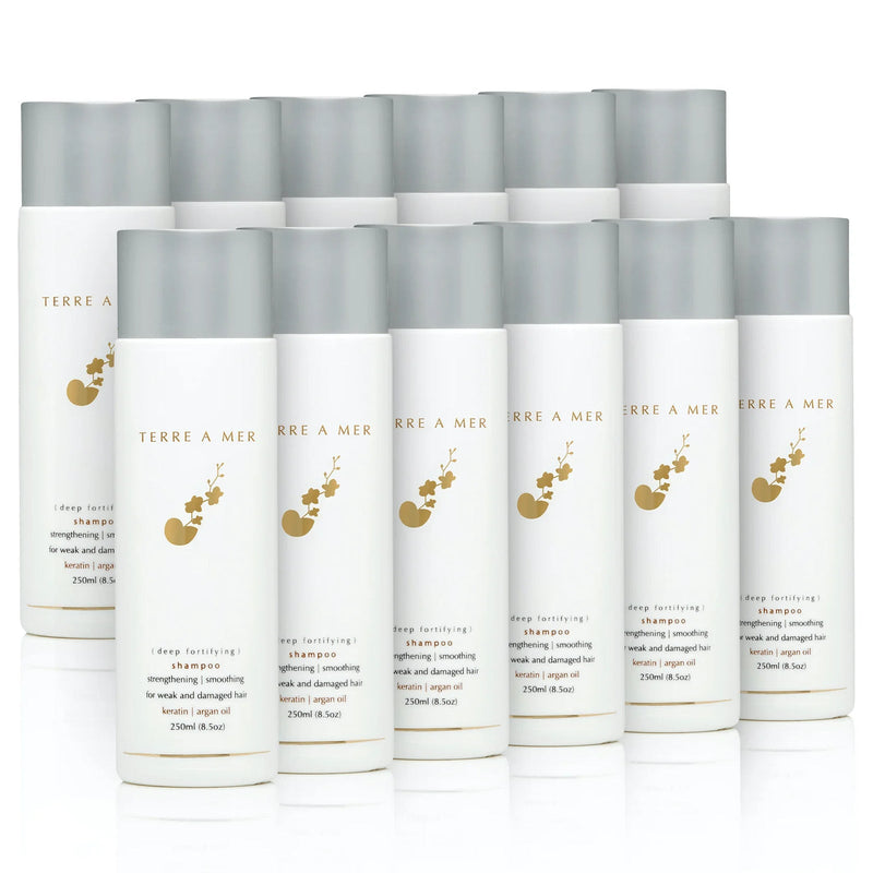 12x TERRE A MER Deep Fortifying Keratin Hair Shampoo Strengthening Smoothing Payday Deals