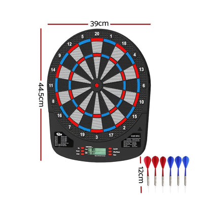 13.5" Electronic Dartboard Dart Board Set 32 Games Party Sport Competition Payday Deals