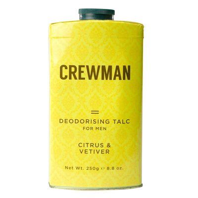 Crewman Mens 250g Citrus & Vetiver Talc Powder