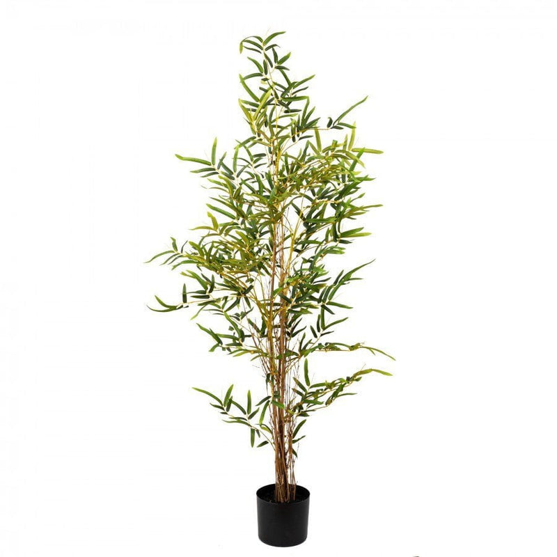 130cm Potted Bamboo Tree Artificial Plant Fake Tropical Home Decor Payday Deals