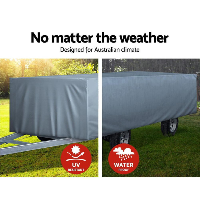 14-16 ft Camper Trailer Travel Cover Tent 4.2-4.8m Caravan Swan