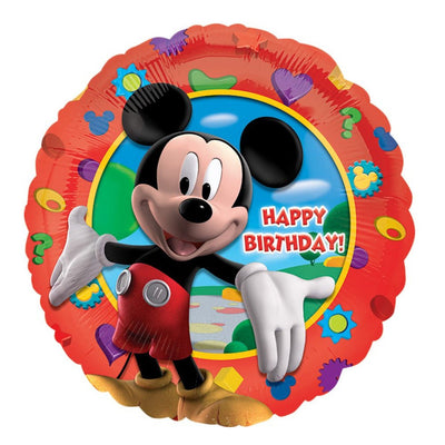 Mickey Mouse Clubhouse Happy Birthday Round Foil Balloon